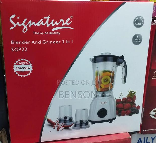 Signature 3 in 1 Blender