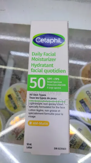 Cetaphil A.M Daily Facial Moisturizer SPF 50 Sunscreen(50 mL)