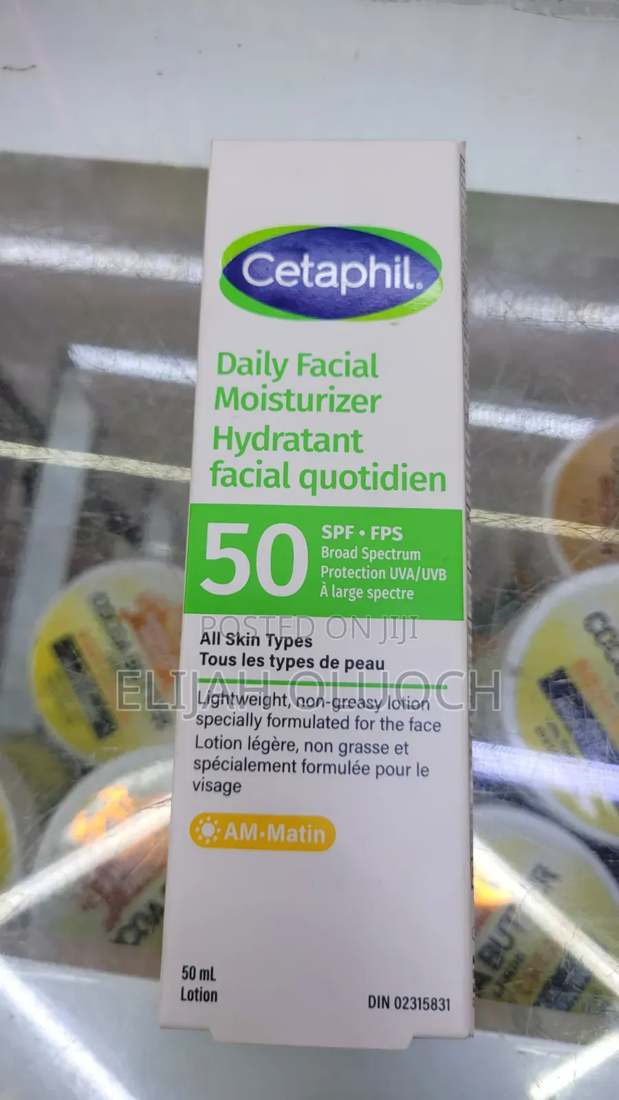 Cetaphil A.M Daily Facial Moisturizer SPF 50 Sunscreen(50 mL)