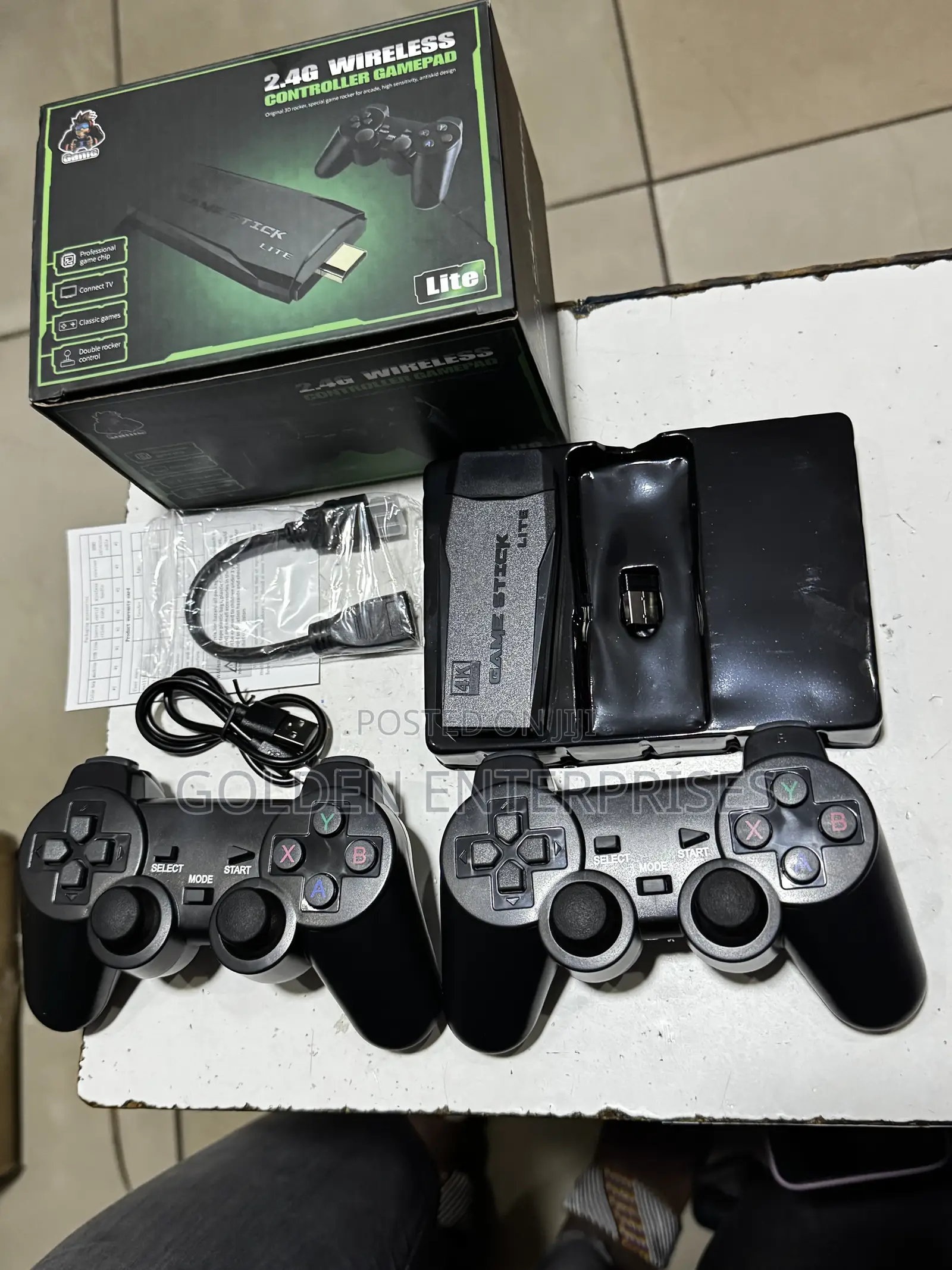 TV Game Stick Gaming Console – Classic Arcade Games Collection