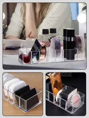 8 Compartment Transparent Multifunctional Storage Box