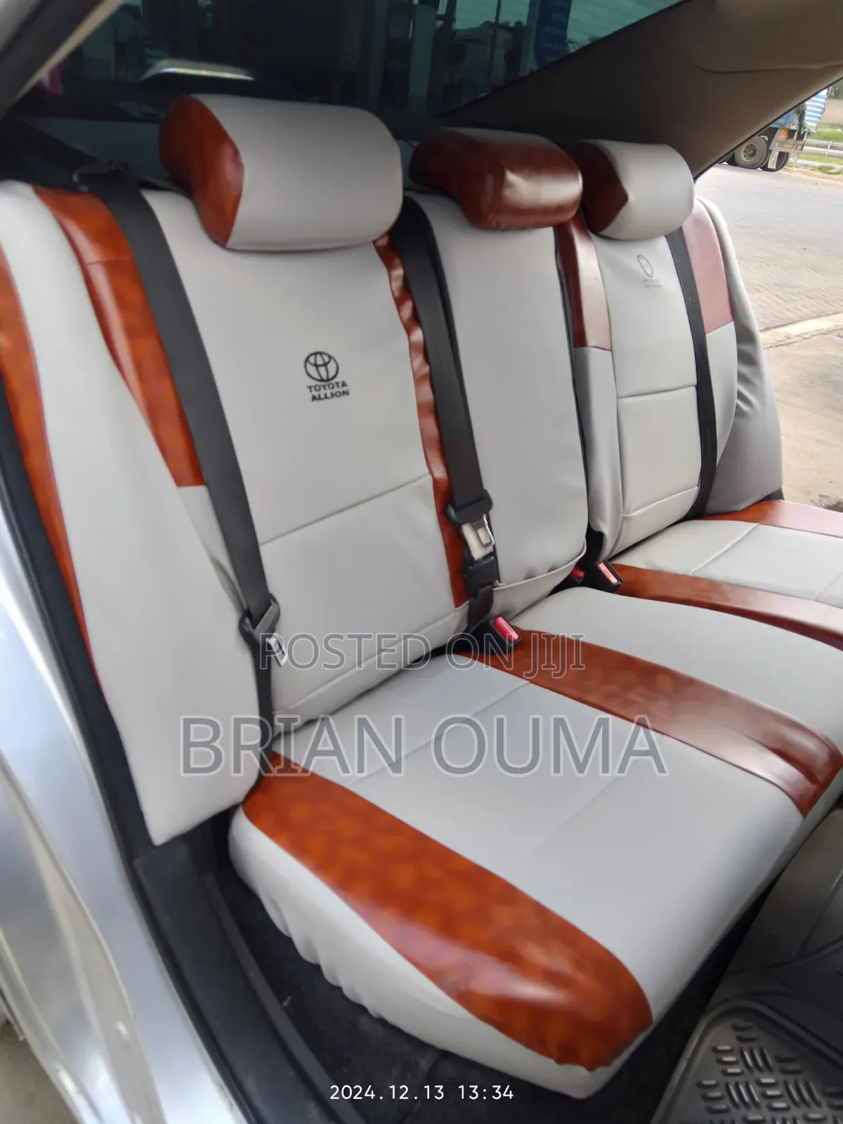 Toyota Allion Seat Covers Nairobi – Custom Upholstery | 7,999