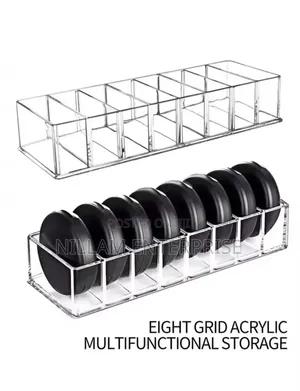 8 Compartment Transparent Multifunctional Storage Box