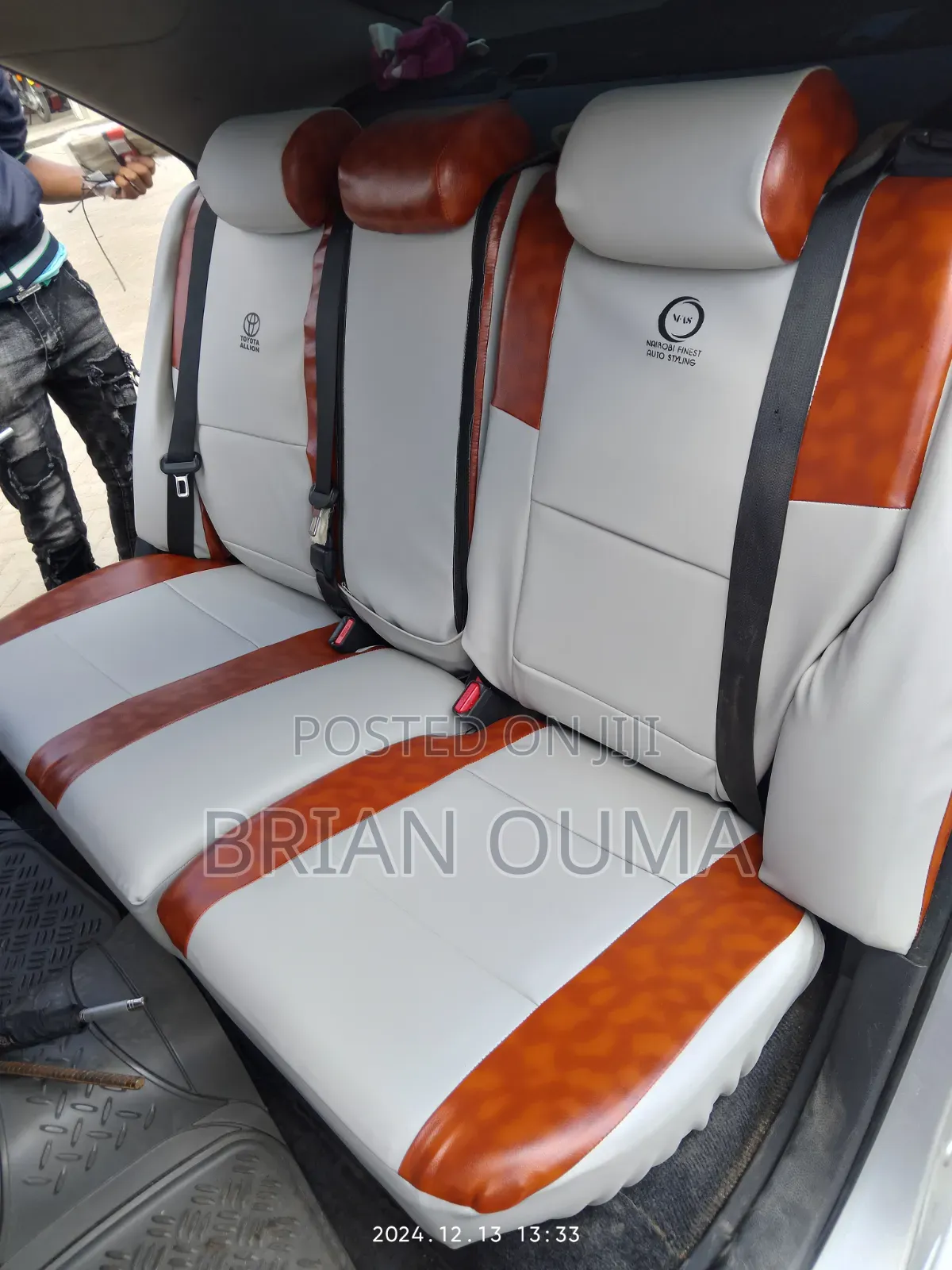 Toyota Allion Seat Covers Nairobi – Custom Upholstery | 7,999