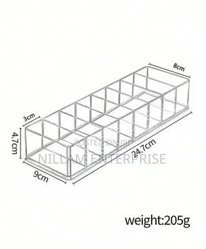 8 Compartment Transparent Multifunctional Storage Box