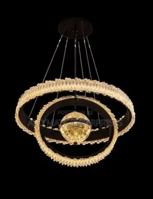 Modern Led Crystal Ring Light