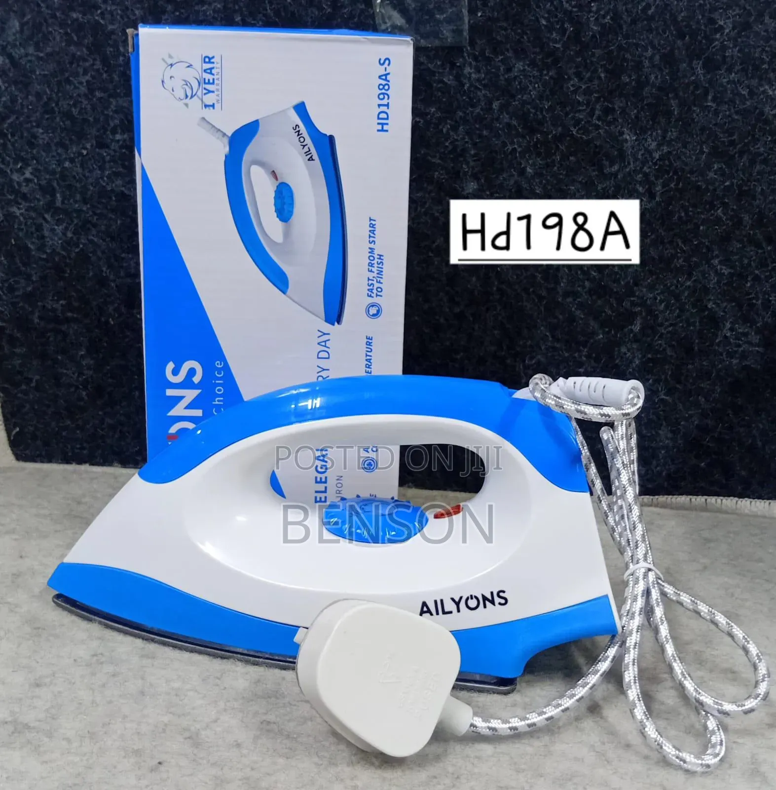 Alyon Electric Iron Dry