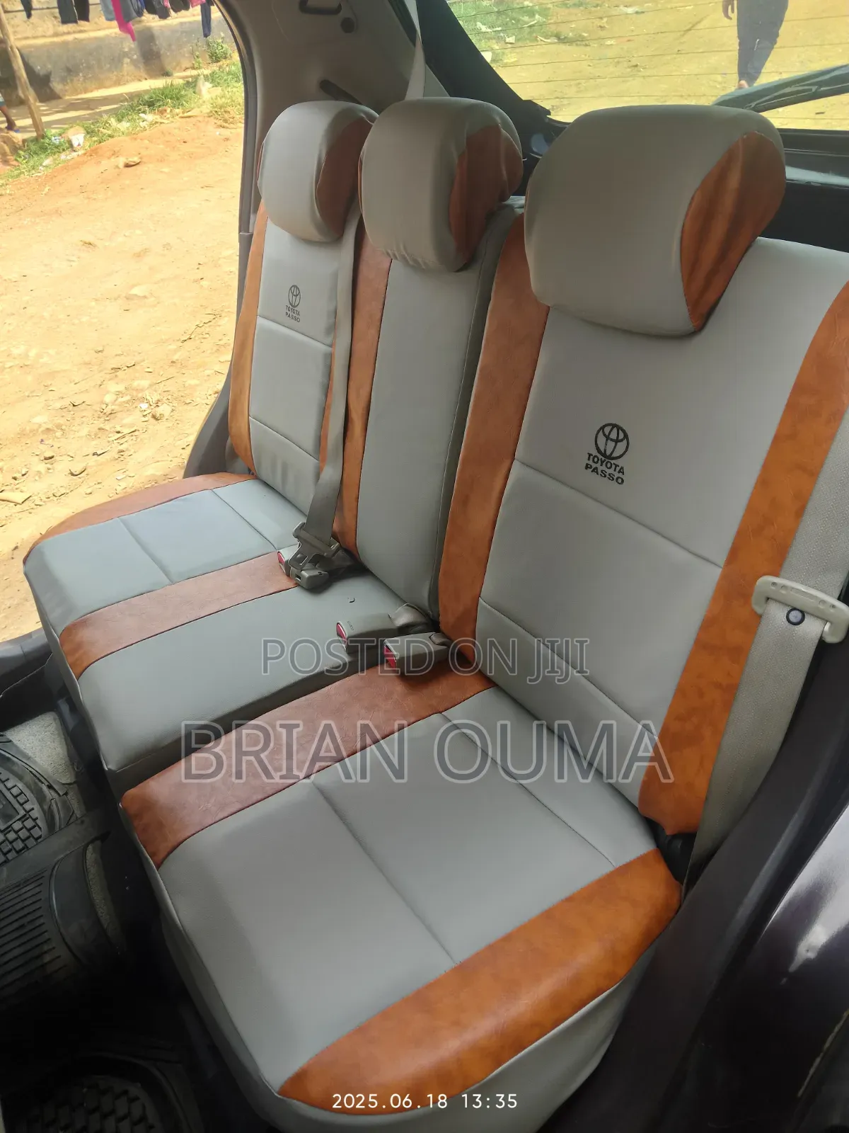 Toyota Passo Custom Seat Covers – Made to Order | 7,999