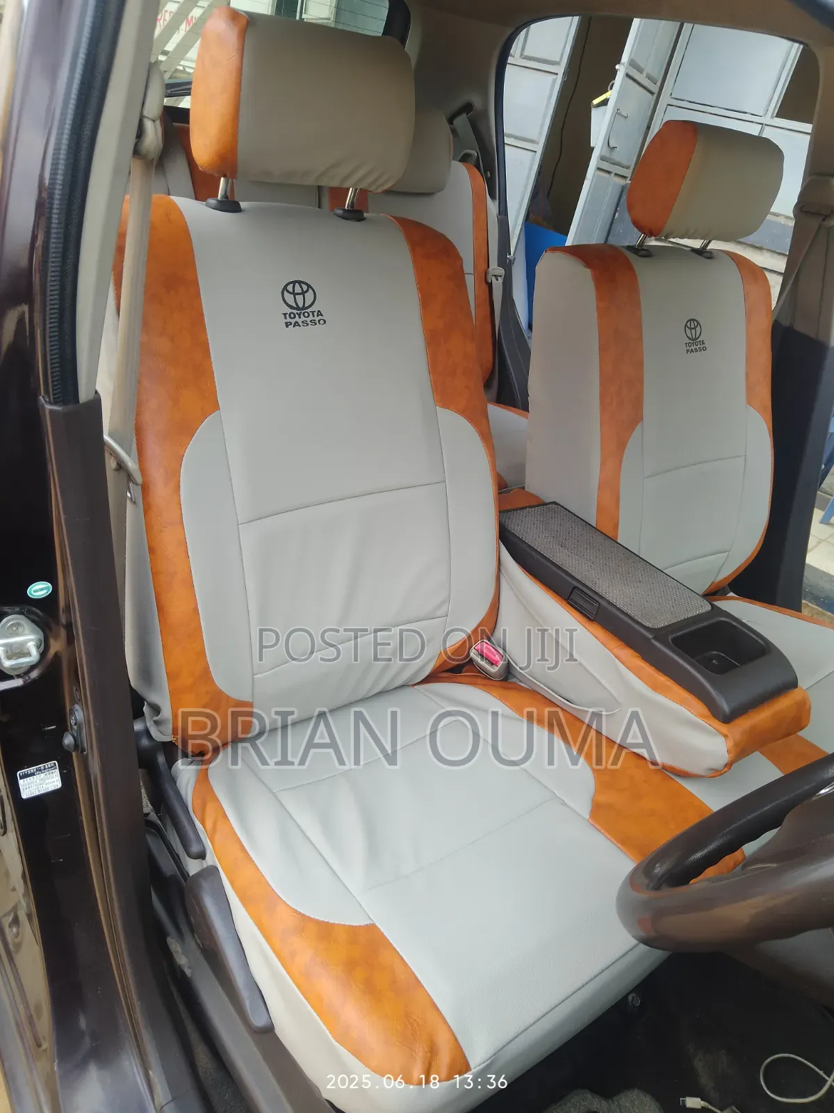 Toyota Passo Custom Seat Covers – Made to Order | 7,999