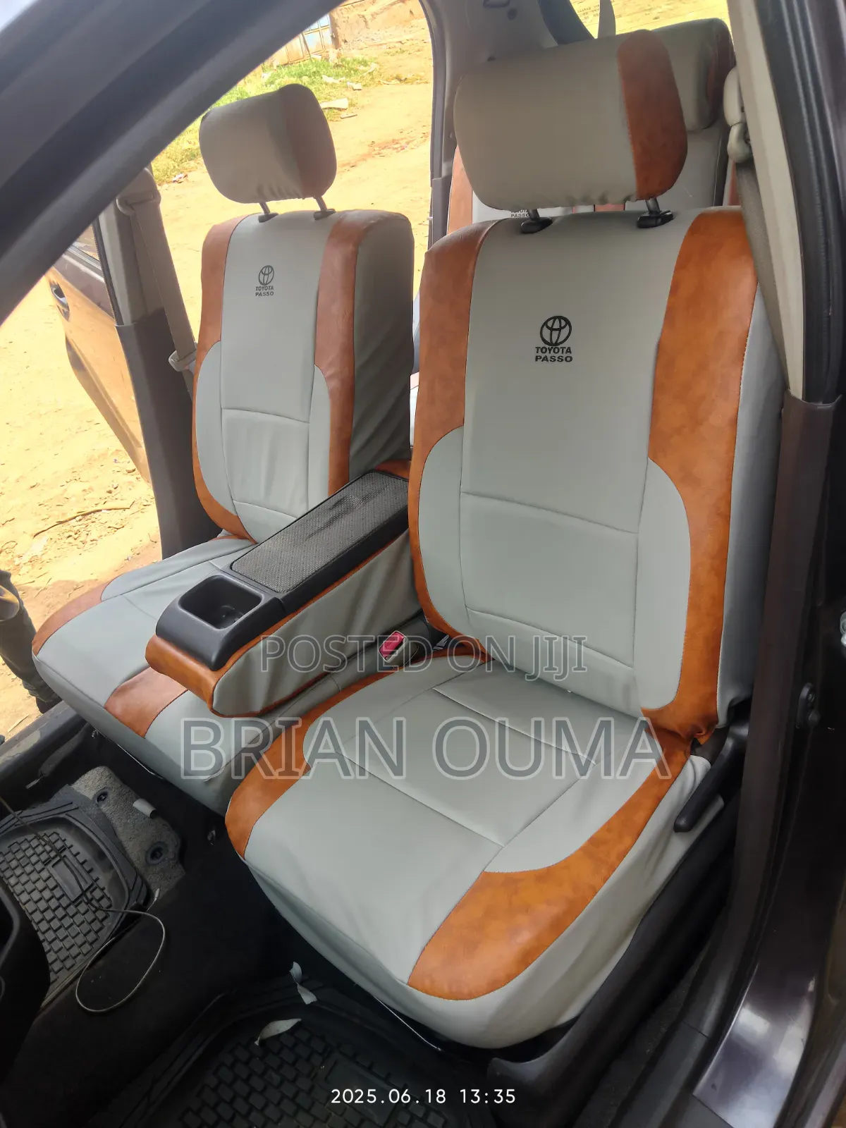 Toyota Passo Custom Seat Covers – Made to Order | 7,999