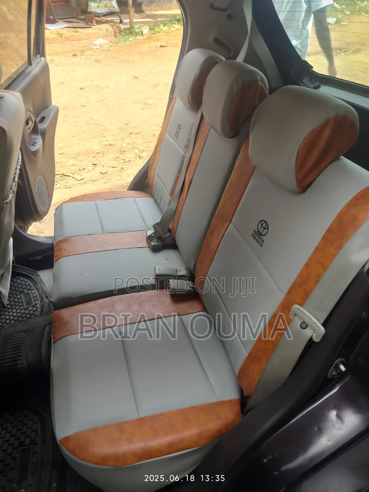 Toyota Passo Custom Seat Covers – Made to Order | 7,999