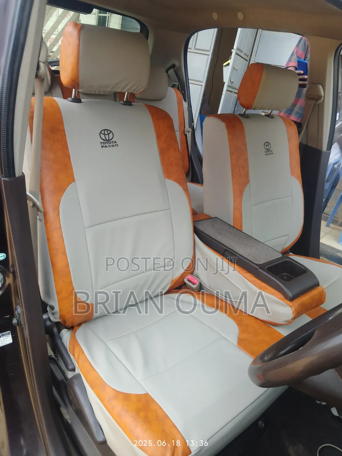 Toyota Passo Custom Seat Covers – Made to Order | 7,999