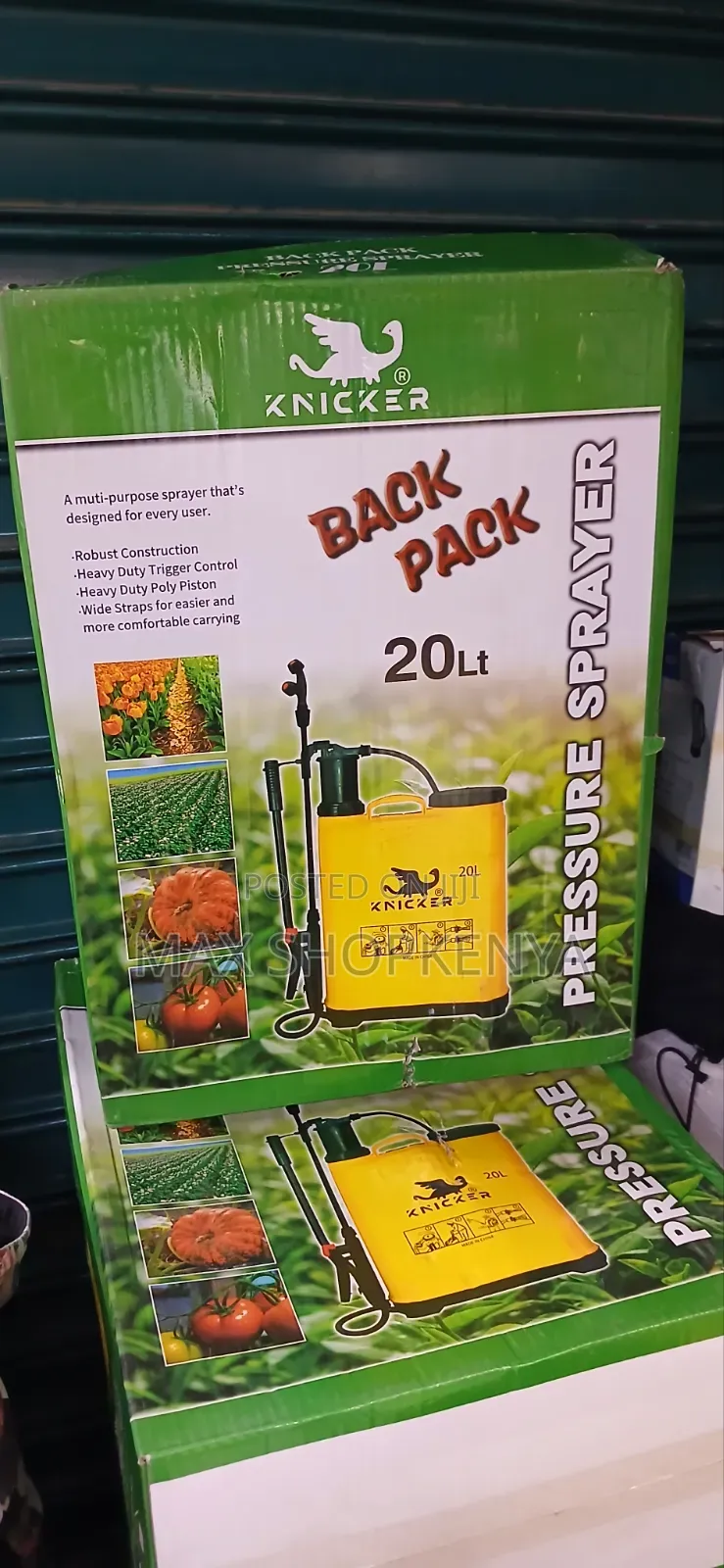 20L Knapsack Sprayer – Manual Garden Farm Sprayer
