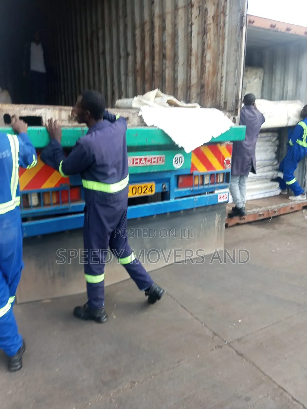 Containerised Trailer. For Goods Transport Available