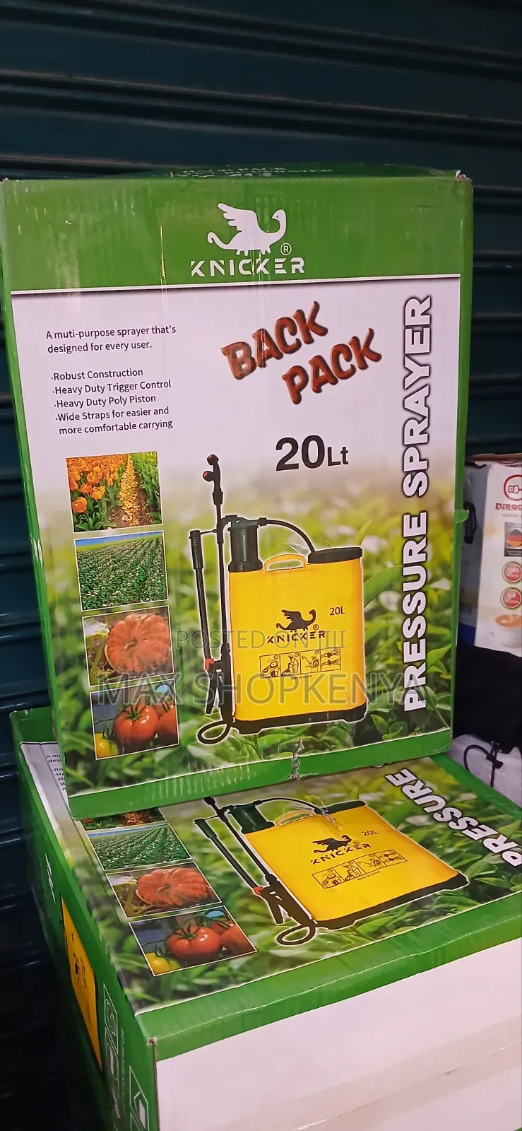 20L Backpack Knapsack Sprayer for Crop Plant Care
