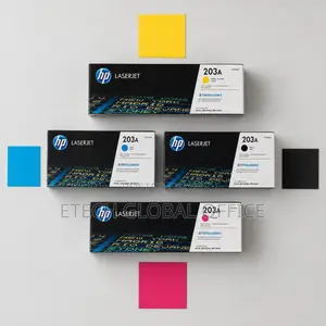 Original HP 203A Cyan Toner Cartridge