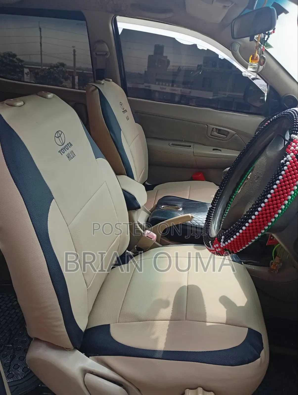 Toyota Hilux Seat Covers – Custom Made | KSh 7,999