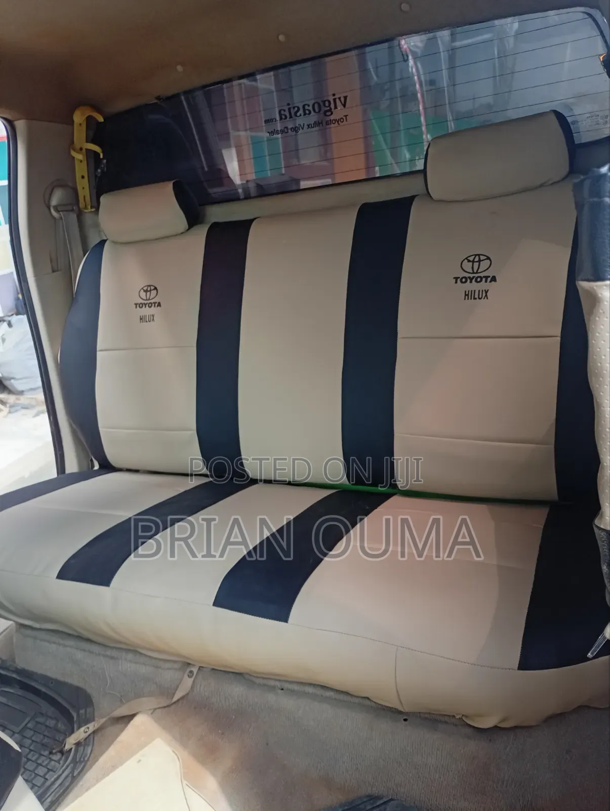 Toyota Hilux Seat Covers – Custom Made | KSh 7,999