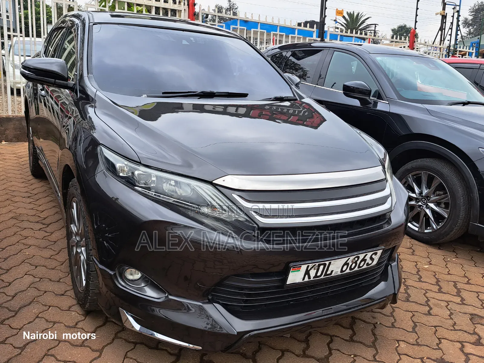 Toyota Harrier 2015 Gray