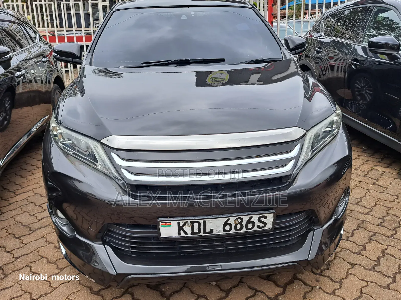 Toyota Harrier 2015 Gray