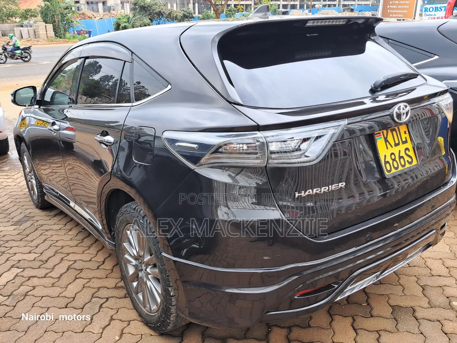 Toyota Harrier 2015 Gray