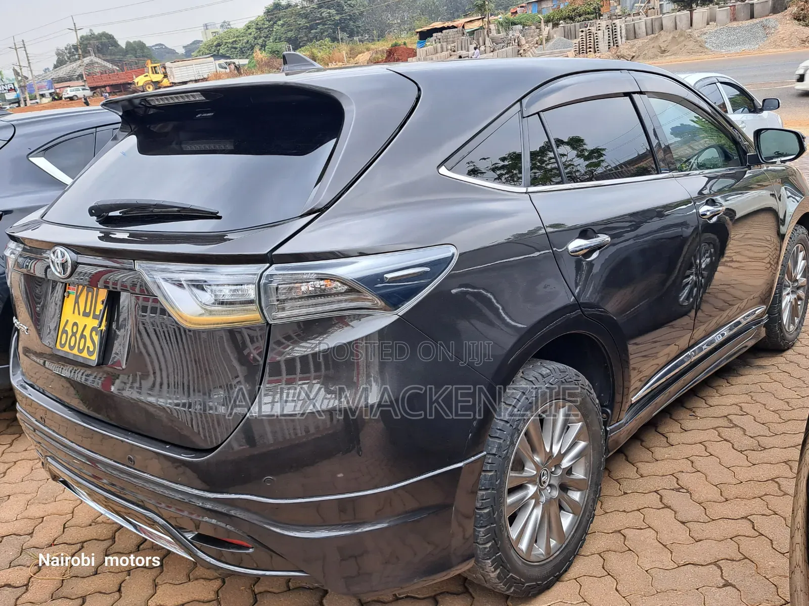 Toyota Harrier 2015 Gray