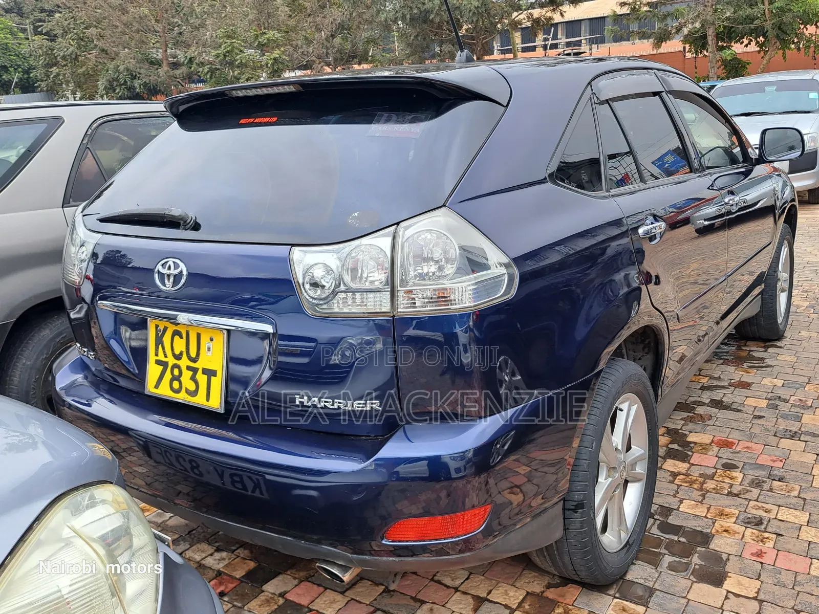 Toyota Harrier 2012 Blue