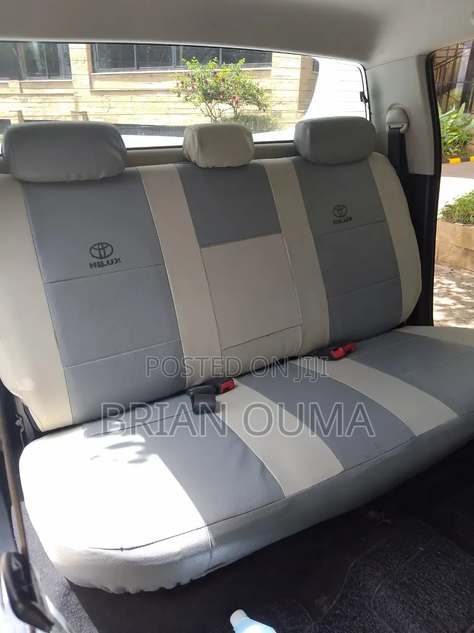 Toyota Hilux Custom Seat Covers – Premium Interior Finish | 7,999
