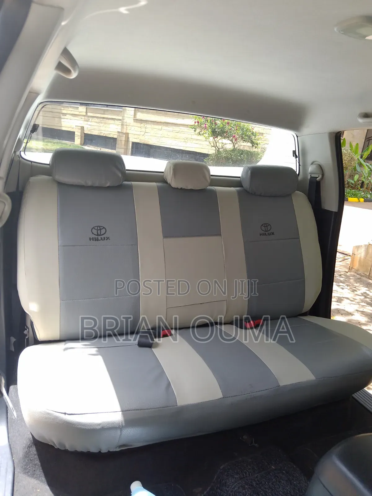 Toyota Hilux Custom Seat Covers – Premium Interior Finish | 7,999