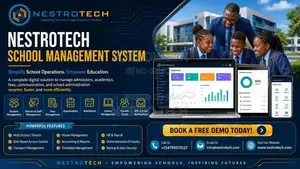 Take Your School Digital With NestroTech School Management System