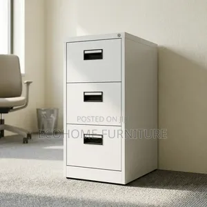 Filing Cabinet – 3 Drawer Lockable Office File Cabinet