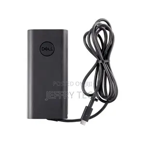 Dell Charger 130w Type-C Oval 5v 3a / 9v 3a / 15v 3a / 20v 6.5a - Blac