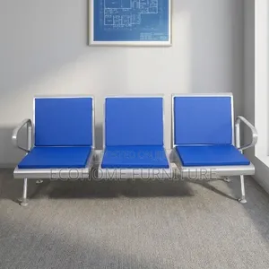 Waiting Bench – 3 Seater Reception Airport Waiting Chair