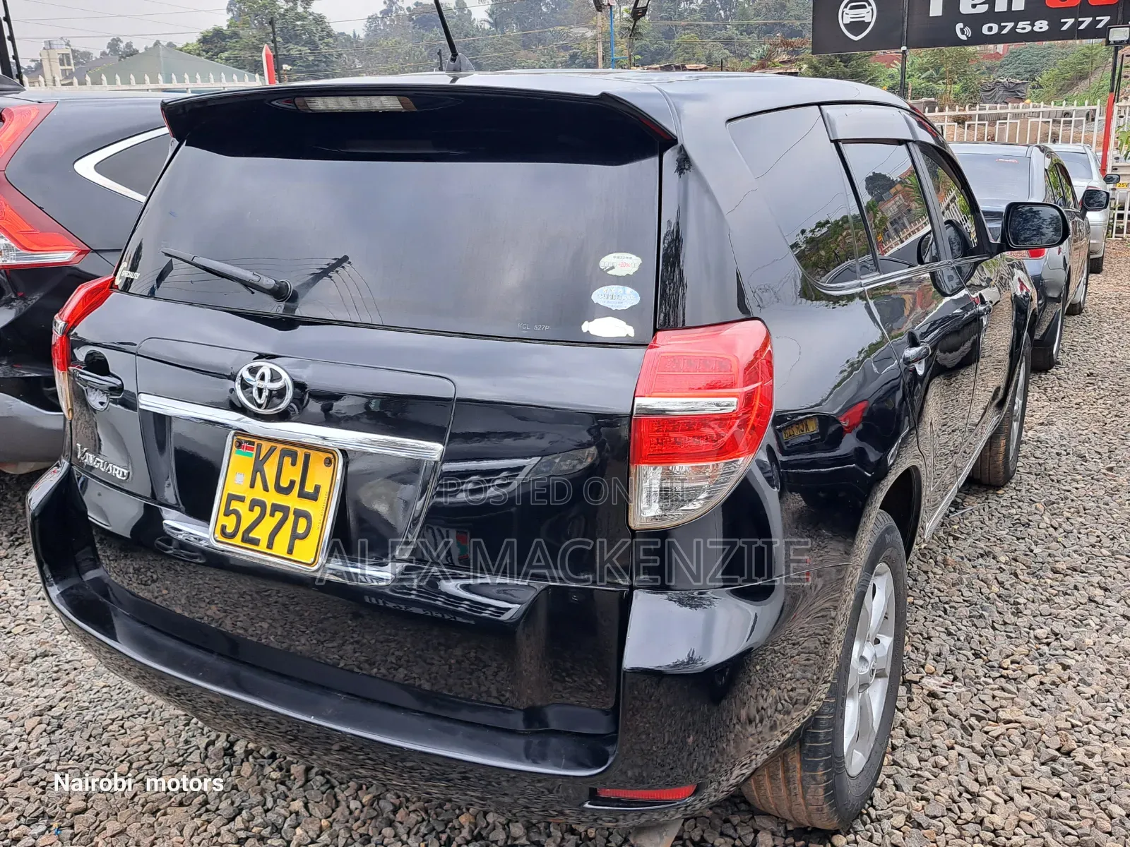 Toyota Vanguard 2010 Black