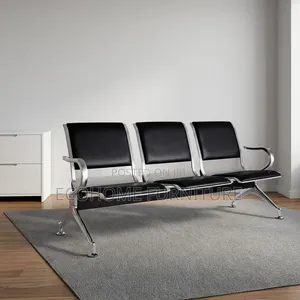 Waiting Bench – 3 Seater Metal Reception Airport Chair
