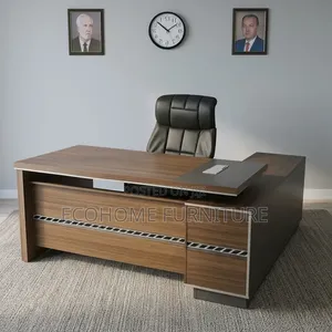Office Desk – Modern Executive Managerial Desk With Storage