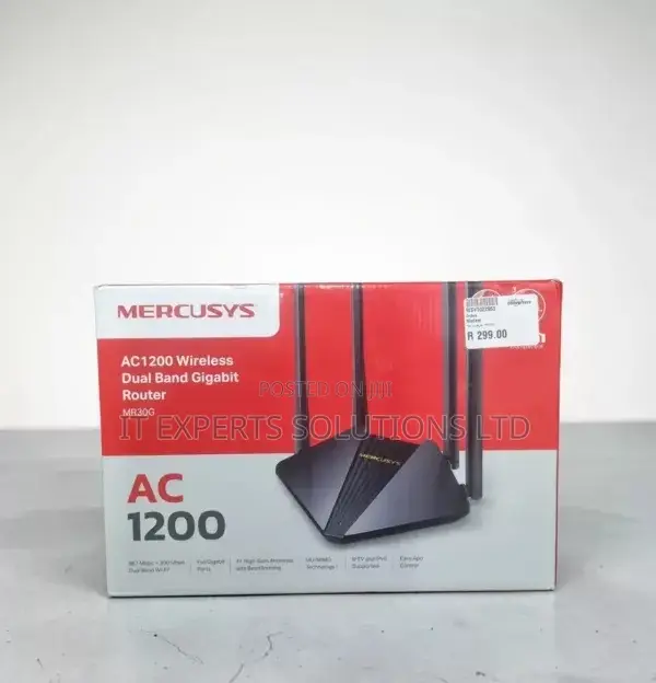 Mercusys Ac1200 Wireless Dual Band Gigabit Router