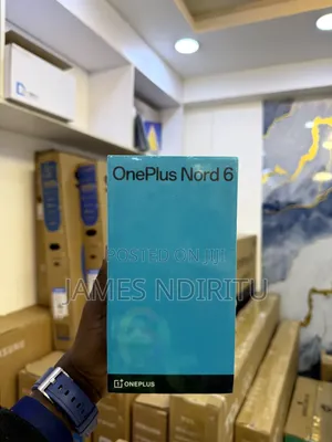 New OnePlus Nord 6 256 GB Black