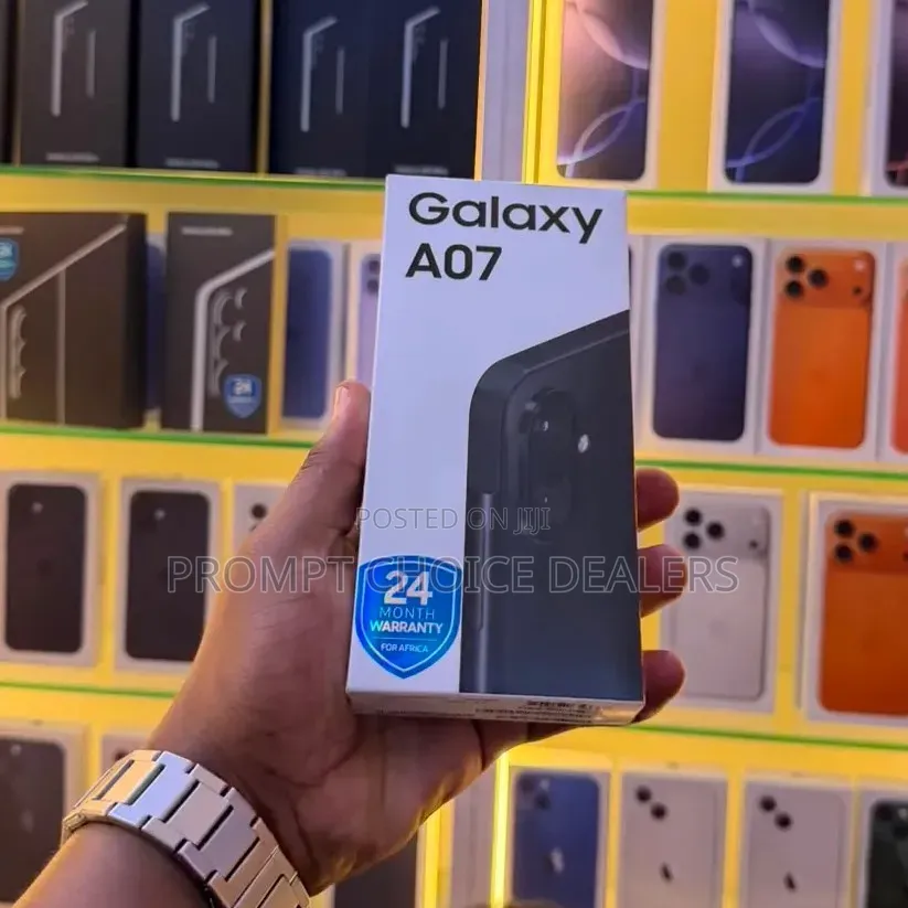 New Samsung Galaxy A07 4G 256 GB Black