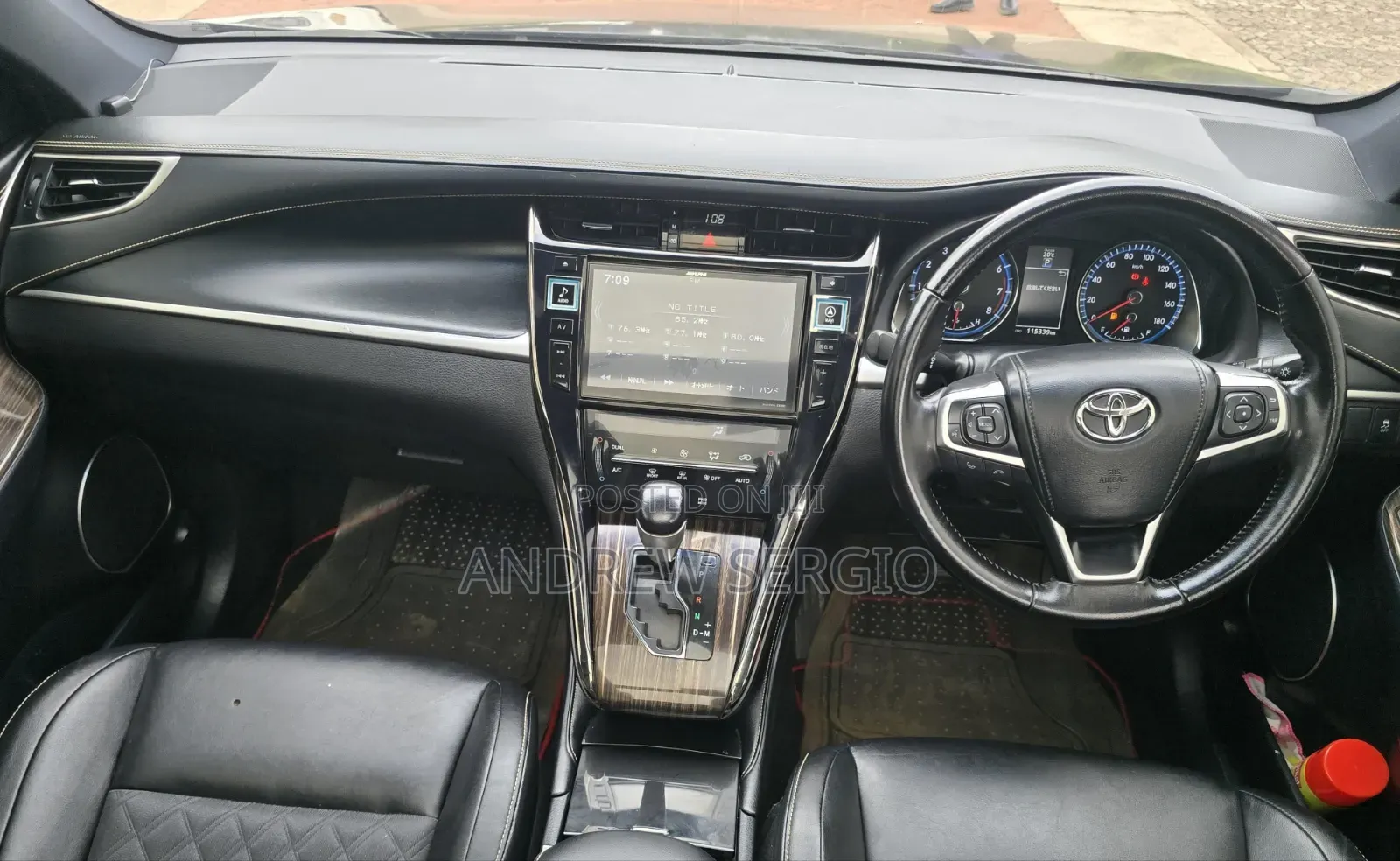 Toyota Harrier 2015 Black