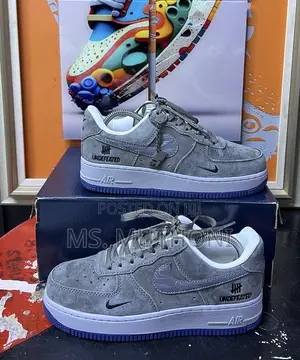 Nike Air Force 1 Low X Undefeated "5 on It" Grey Fog Size 39-45