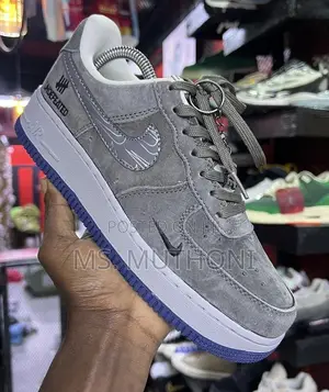 Nike Air Force 1 Low X Undefeated "5 on It" Grey Fog Size 39-45