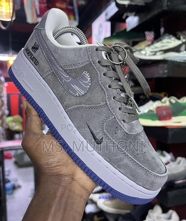 Nike Air Force 1 Low X Undefeated "5 on It" Grey Fog Size 39-45 - thumbnail 2