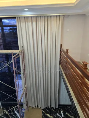 Blue Modern Elegant Curtains for Studios