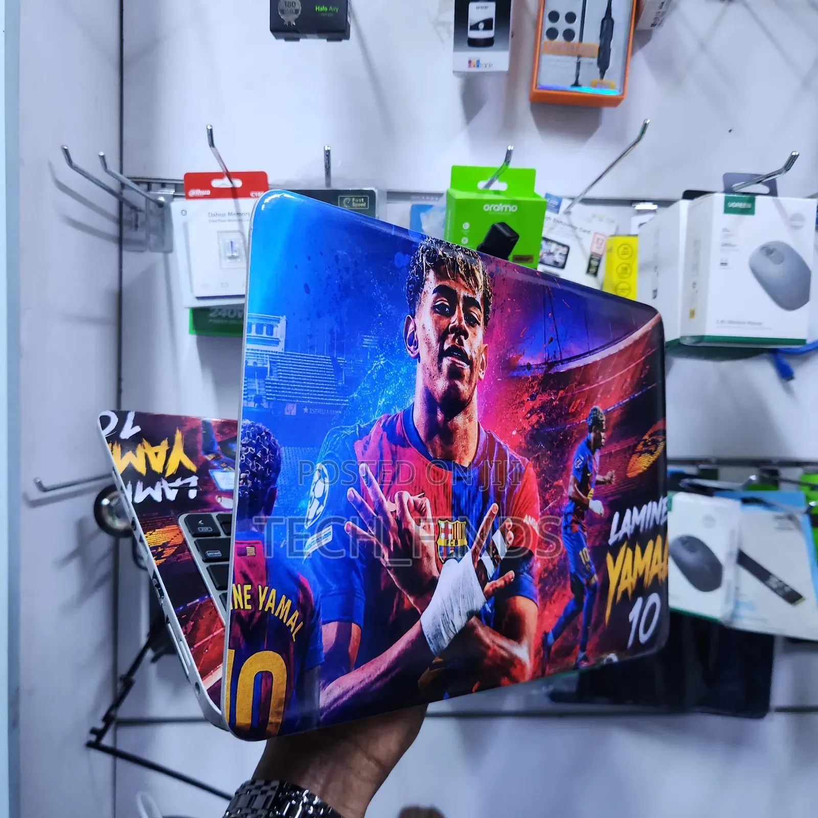 Lamine Yamal Themed Customized Laptop Skin