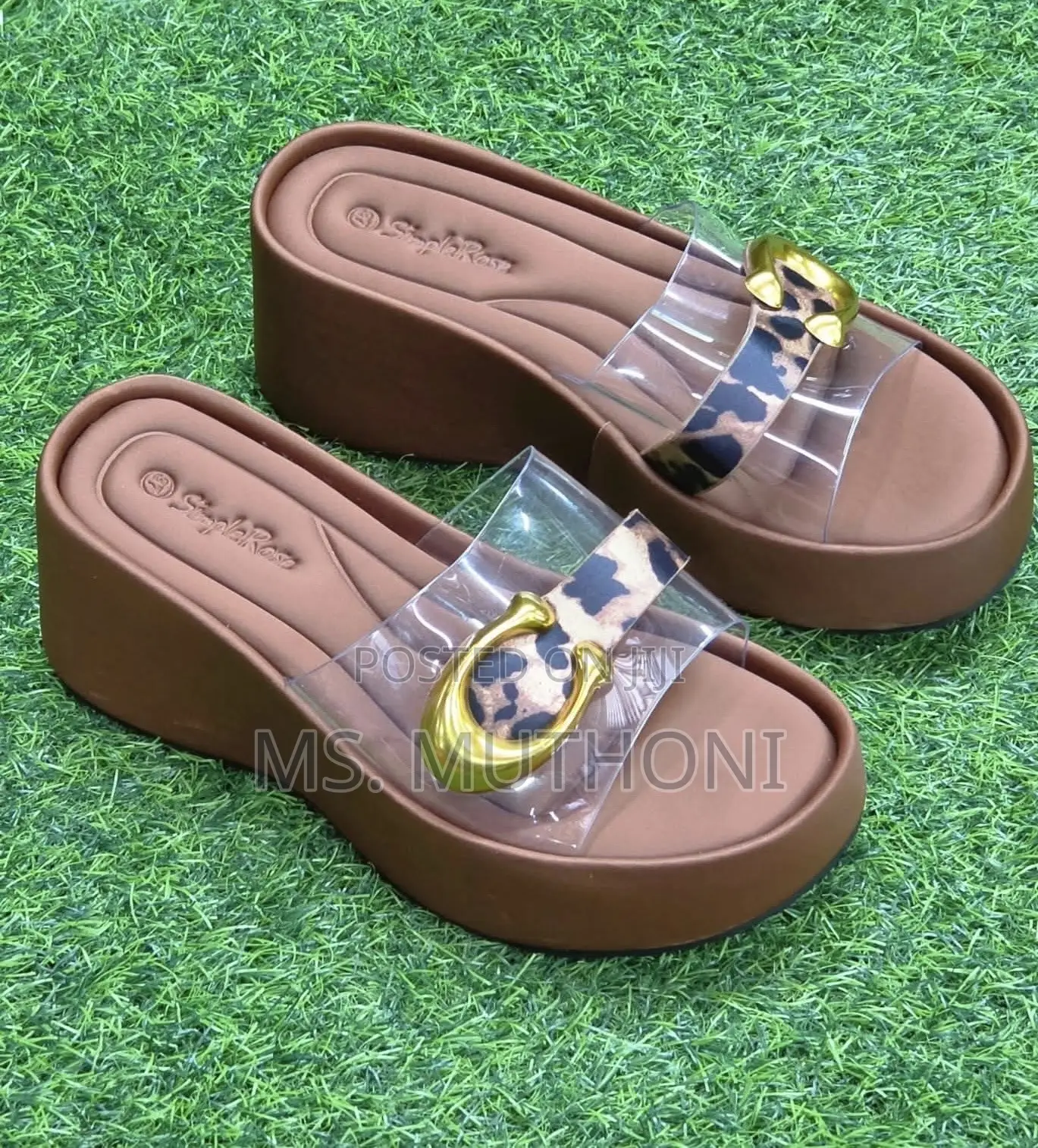 Coach Women's Platform Wedge Sandals Size 37-41