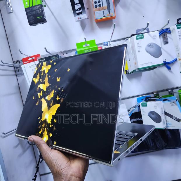 Striking Gold Butterfly Pattern Customized Laptop Skin