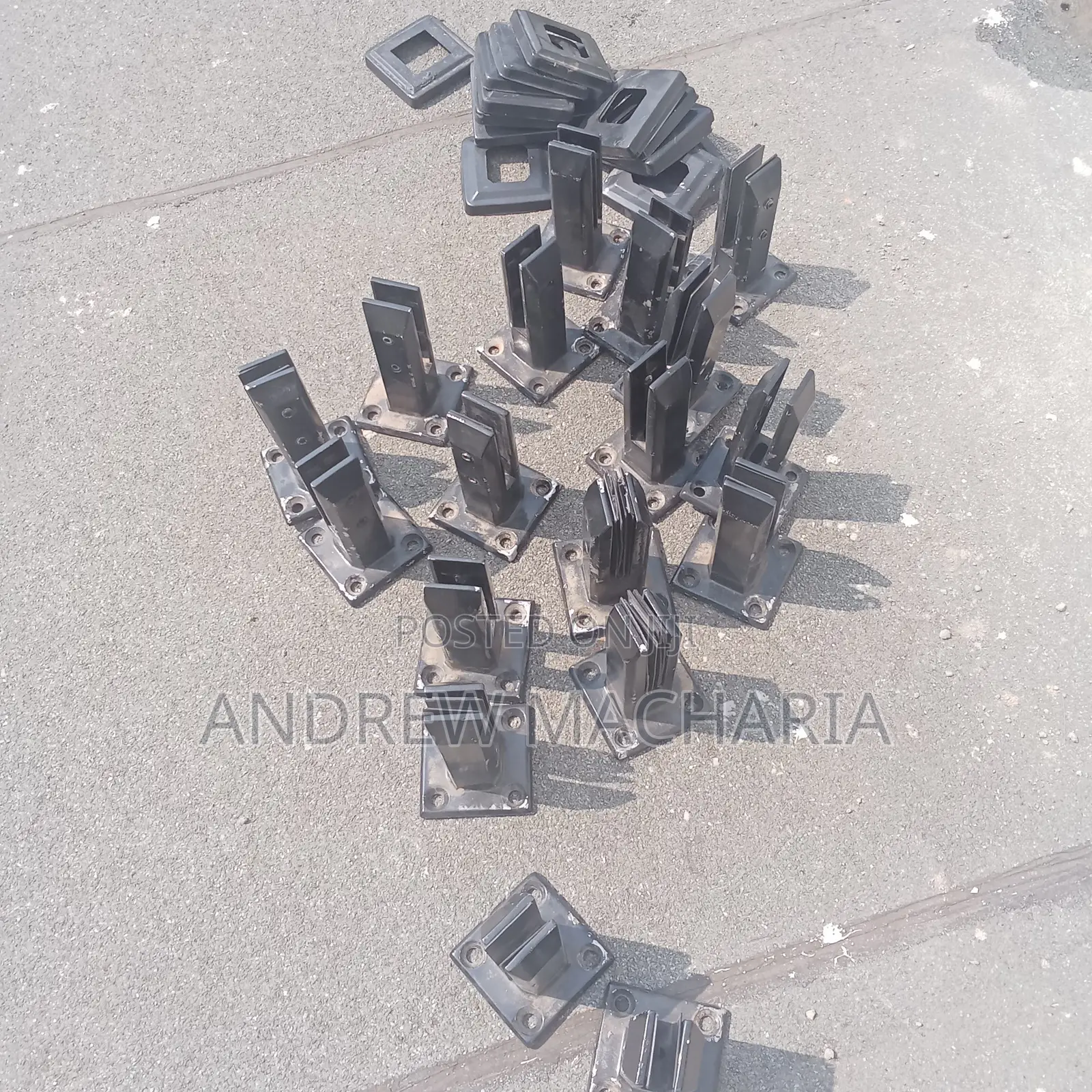 Balcony Glass and Spigots