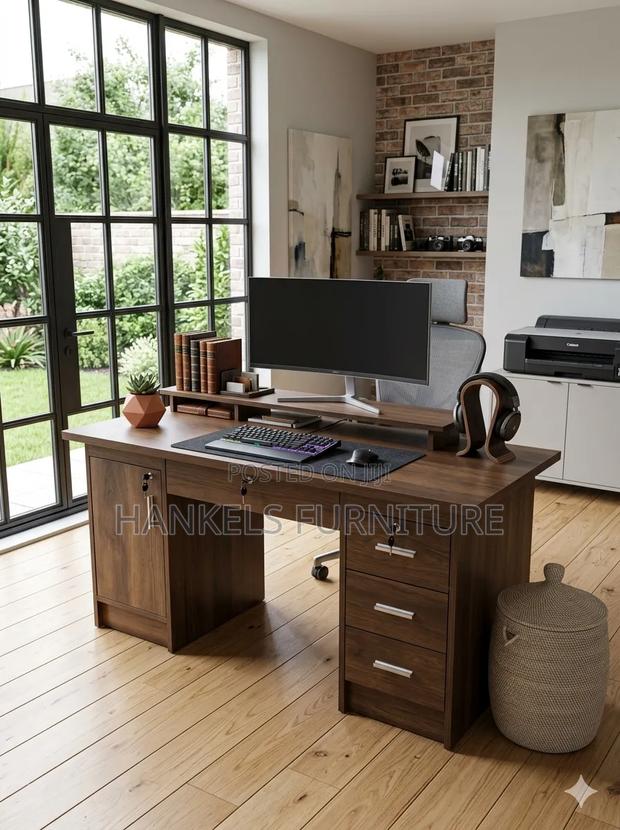1.2m Executive Office Desk – Premium Modern Office Work Desk - thumbnail 2