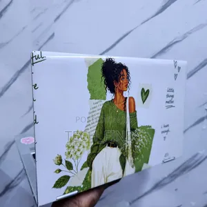 Beautiful Black Feminine Customized Laptop Skins